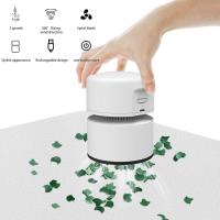 Aspiradora de Mesa Eléctrica, Mini Aspiradora Recargable, 120 Minutos de Funcionamiento, Función de Apagado Automático, Aspiradora De Mano de 360° Inalámbrica para Escuela, Oficina, Hogar - details 1