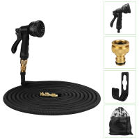 Bomba De Jardín Expansible De Doble Conector Metálico Alta Presión PVC Rollo De Agua Mágica Para Riego De Granja Lavado De Coche - details 0