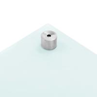 vidaXL Protección salpicaduras cocina vidrio templado blanco 80x40 cm - details 1