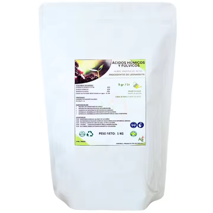 Agrobull® | Abono Premium con Ácidos Húmicos y Fúlvicos | Potasio de Leonardita - 1