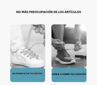 Alpargatas Elásticas Para Niños Y Adultos Con Cierre De Cruz Sin Nudo 1 Par Adecuado Para Zapatillas Ampliado Cierre De Lazo Para Zapatos - details 1