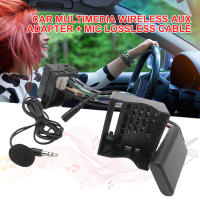 Adaptador De Audio Wireless Bluetooth-Compatible Para Peugeot 207 307 407 308 Citroen C2 C3 RD4 12Pin modulo De Bluetooth Para Radio Estéreo AUX-IN - details 1