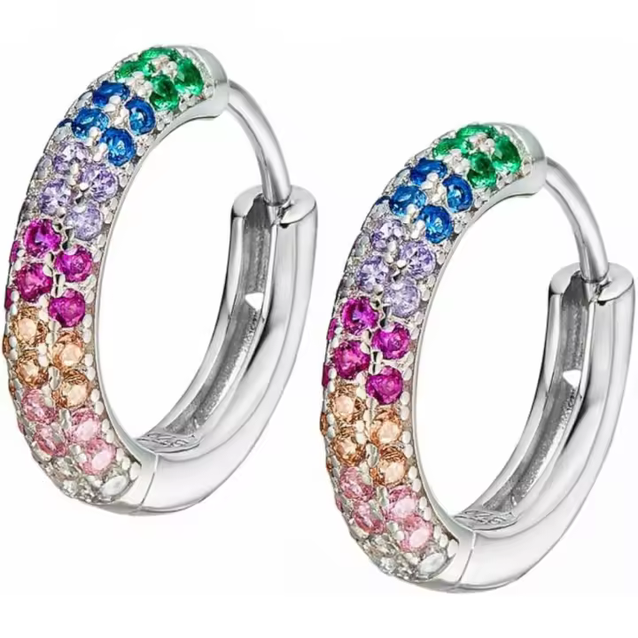 Pendientes de aro Lotus Silver LP3484-4/1 mujer - 1
