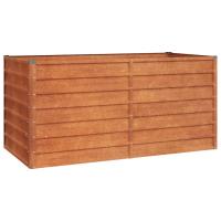 vidaXL Arriate oxidado de acero corten Dimensiones 100 x 40 x 45 cm,  100 x 40 x 77 cm,  160 x 40 x 45 cm y mas - details 5