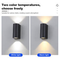 Lámpara De Pared LED Impermeable Para Exterior Y Interior IP65 Iluminación Superior E Inferior Para Porche Jardín Dormitorio Decoración De Hogar Luz De Pared - details 3