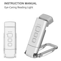 Nueva luz de lectura con clip para libro, luz nocturna con carga USB, lámpara de mesa con clip portátil, protección para los ojos, mini luz LED para libro con tarjeta - details 5