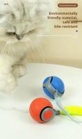 Juguete Interactivo Para Gatos Bola Recargable Por USB Modos De Juego Adaptativos Superficie Texturada Con C Cola Simulada - details 13