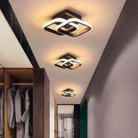 Lámpara De Techo Moderna En Metal Tres Tonos Para Sala De Estar Pasillo Balcón Decoración Del Hogar Incluye Bombillas Fuente De Alimentación AC 85-265V - details 3