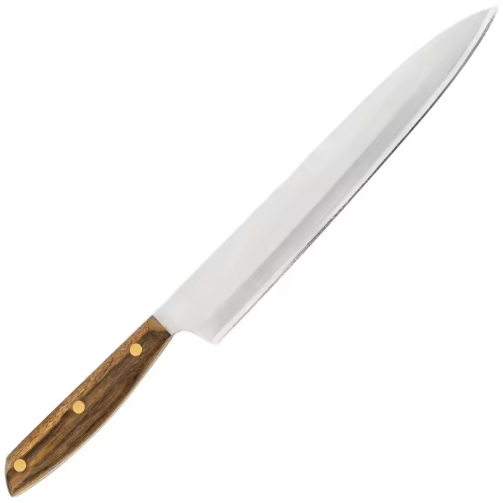 ARCOS Nórdika - Cuchillo Yanagiba (240 mm) - Hoja de Acero Inoxidable Nitrum® - Mango de Madera de Ovengkol - 1
