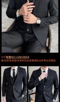Traje De Boda Italiano Estilo Nuevo 6XL Para Hombre Conjunto De 3 Piezas (Chaleco + Chaqueta + Pantalones) Moda Negocios Formal - details 3
