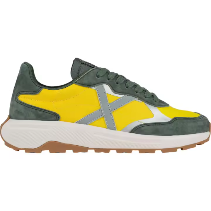 Zapatillas Munich Babel 01 Verde Amarillo 4599001 Casual Hombre - 1
