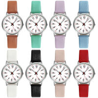 Reloj De Mujer Elegante De Cuarzo Con Correa De Cuero PU Reloj De Pulsera Para Damas Reloj De Moda Con Luz Trasera - details 3