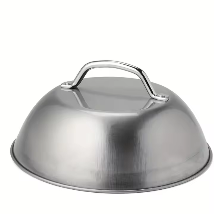 Cubierta De Limpia Horno De Acero Inoxidable De 9 Pulgadas Herramientas De Barbacoa Perfectas Para Camping Al Aire Libre Y Picnics Ideal Para Regreso a La Escuela - 1
