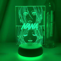 Lámpara De Noche LED 3D Anime Nana Para Decoración De Habitación Infantil Iluminación De Mesa Regalo De Manga Iluminación De Ambiente - details 13