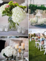50pcs Cabezas De Flor De Algodón Hilo Hydrangea Para Decoración De Boda Ruta Casa Hotel DIY Flores De Pared Accesorios - details 4
