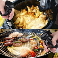 Leeseph Nueva Botella De Aceite Ecológica De 200ml Con Interruptor a Prueba De Polvo Para Cocinar Air Fryer BBQ Cocción Al Horno - details 4
