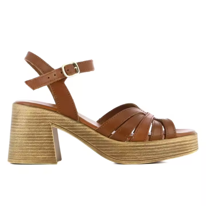 CAMILA'S Sandalias de tacón OCTAVIA de color Marrón - 1
