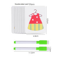 Juego De Tablero Educativo Interactivo Para Niños Montessori De Pensamiento Lógico Con Vestidos Juguete De Motor Fino Y Rompecabezas Tema De Animales Y Deportes Adecuado Para Edad 3-6 - details 11