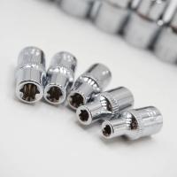 Juego De Llaves Estrella Femenino E Tipo 11 Piezas 1/4" 3/8" Para Reparación De Autos Herramientas De Desmontaje Y Montaje - details 6