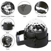 Lámpara De Disco RGB Con Efecto De Estela Para Fiestas En Casa KTV Club Bar Navidad Regalo De Luz De Noche Activada Por Sonido - details 4