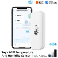 Sensor De Temperatura Y Humedad WiFi Tuya Para Hogar Inteligente Compatible Con Alexa Y Google Assistant Monitor Remoto Smart Life - details 0