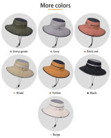 Sombrero De Pescador Xinbaoguan 100% Poliéster Para Hombre Y Mujer Con Amplia Sombrilla Protector Solar De Secado Rápido Colorido Para El Verano - details 12