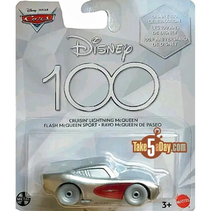 Disney Pixar - Cars 100 Series - Lightning McQueen - Coleccionable - Creativo - Regalo original -  Edad recomendado mayores de 3 años - 1