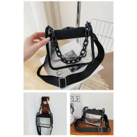 Bolso transparente para Mujer, Bolso transparente, Bolso de Concierto, Bolso transparente para el Estadio, Bolso Bandolera, Bolso Hobo, - details 1