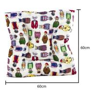 Coshano Cama para Perros y Gatos Acolchada 60x60cm - details 1