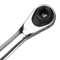 Llave De Torque Doble Cabeza 1/4 Pulgada Portátil Conjunto De Llaves Y Destornilladores 2-en-1 Ratchett Para Herramientas De Reparación - details 4