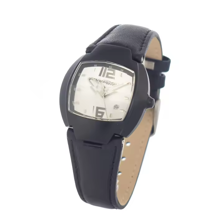 Chronotech Reloj Analógico para Mujer de Cuarzo con Correa en Cuero CT7305L-05 - 1