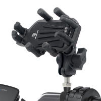 Soporte De Teléfono Móvil Para Motocicleta Con Amortiguador De Vibración Soporte De Rotación Ajustable Para Motorbike Ball Head Mount - details 14