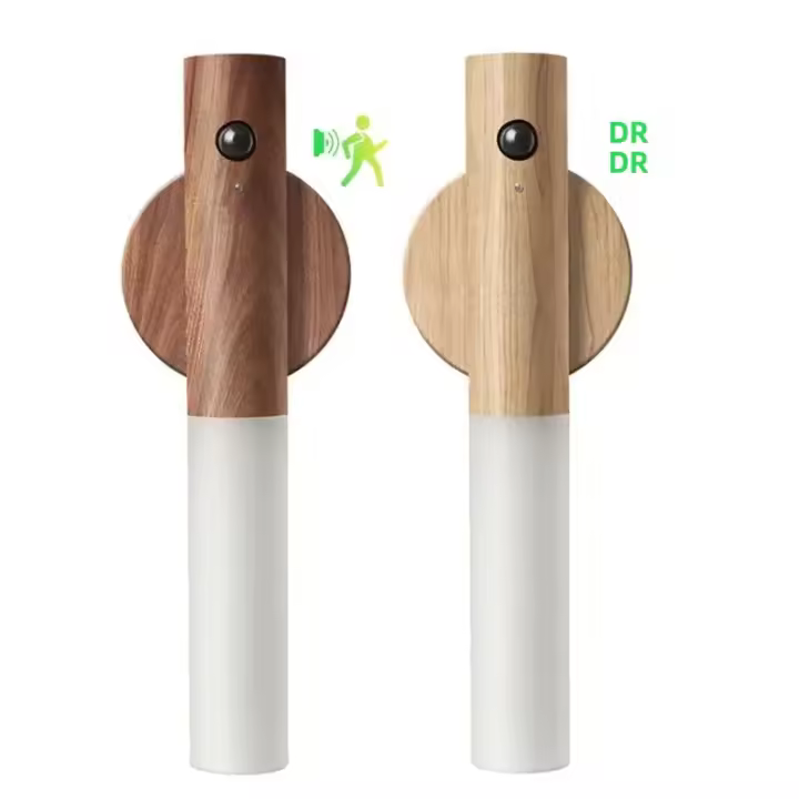 Lámpara De Pared Inteligente Con Sensor Automático LED Recargable Magnética Luz Nocturna Para Cocina Armario Moderno Estilo Luz Diaria Incluye Batería - 1