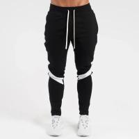 Pantalones De Jogging Para Hombre Pantalones Deportivos Fitness Estilo Delgado Azul Oscuro Con Bolsillos Cierre Con Cordón - details 6