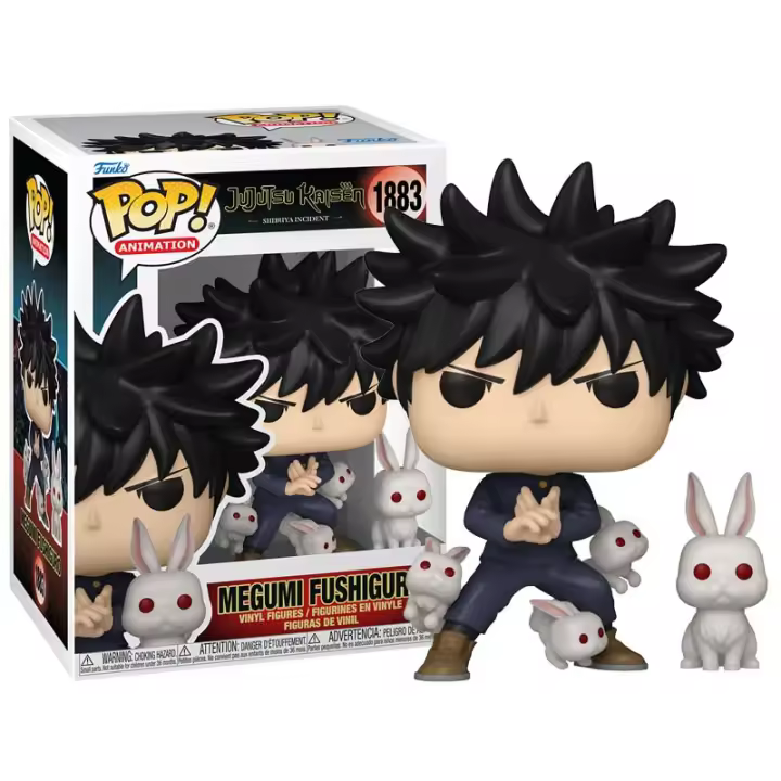 Funko Pop! Jujutsu Kaisen, Megumi Fushiguro (with Rabbit) 1883 - 1