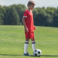 Calcetines De Fútbol Para Niños Y Adultos Alargados Hasta La Rodilla En Algodón Y Spandex Deportivos Para Béisbol Y Outdoor - details 2