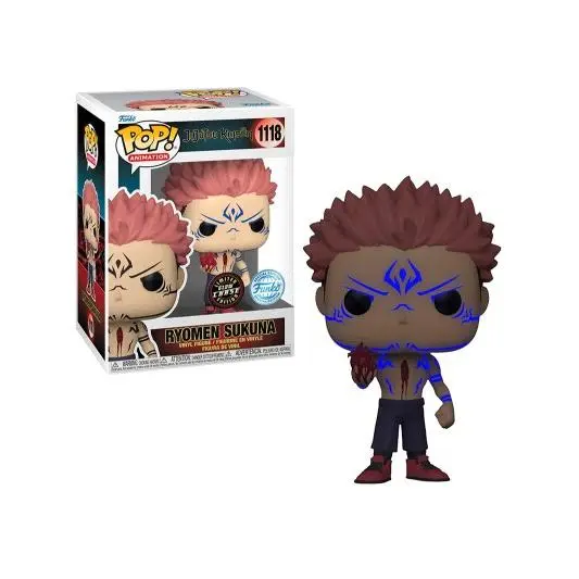 Funko Pop Ryomen Sukuna Jujutsu Kaisen Limited Chase Glow 1118 - 1