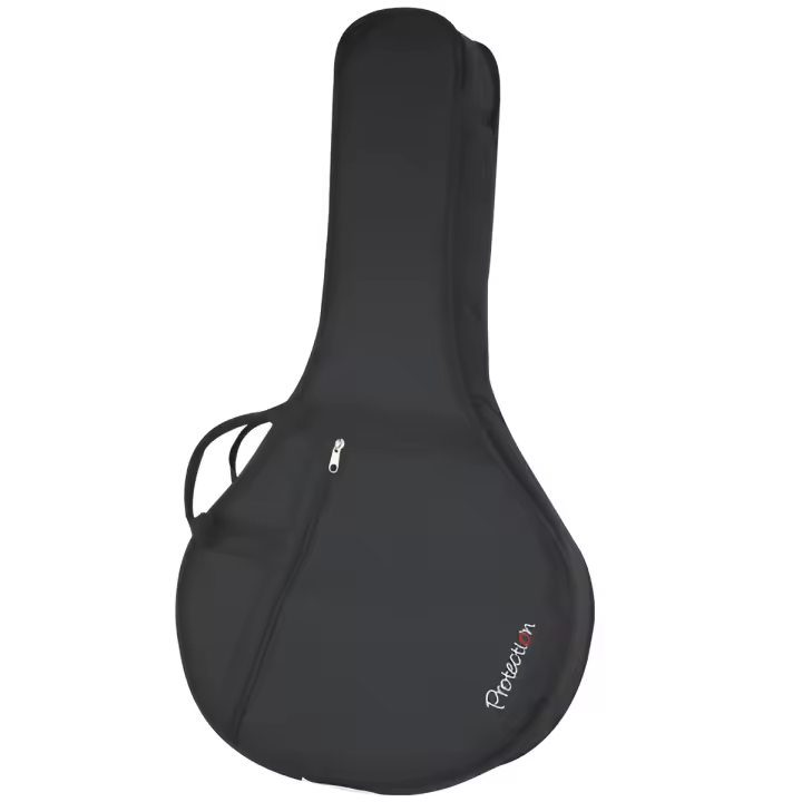 funda guitarra portuguesa acolchado 35 mm. protection ref.70 (86x44x11 cm.) negro mochila - 1