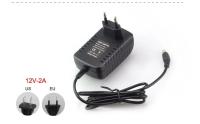 Convertidor De Energía 220V a 12V Adaptador Cargador Universal Para Tiras De Luz LED Transformer De Suministro De Energía EU US AU UK Con Salidas 1A 2A 3A - details 2