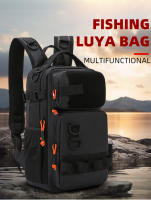 Mochila Multifuncional Para Pesca Con Soporte De Cañas Y Rodillos Bolsa De Pecho Para Exteriores Senderismo Camping Escalada Rucksack Para Hombres - details 5