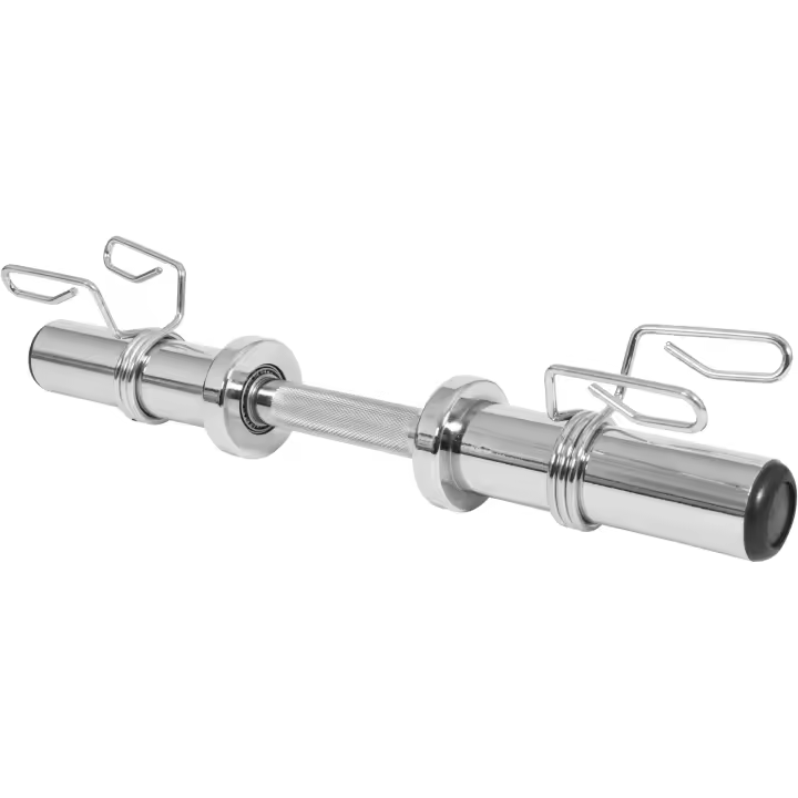 Gorilla Sports Barra de mancuernas olímpica 51 cm - 1