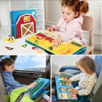 Libro Educativo De Tela Suave 3D Para Bebés Juguete Montessori De Primeros Años Desarrollo Cognitivo Colorido Y Educativo Para Niños - details 9