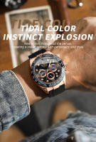 Reloj De Pulsera Deportivo Militar De Lujo Para Hombre Chronógrafo Luminoso Fecha Cuarzo Reloj Popular Masculino BINBOND - details 8