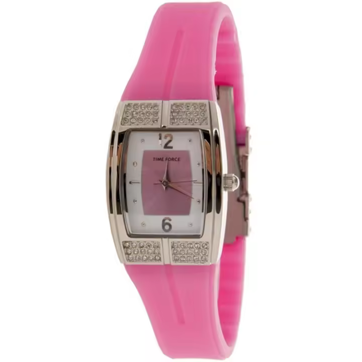 Time Force Tf3174l06  Reloj Para Para Mujer Color Rosa - 1