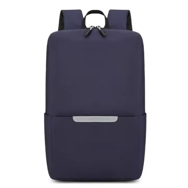 Mochila Para Hombre Con Bandas Reflectorizantes Bolso De Computadora Ultra Ligero Gran Capacidad Estudiante Para Viajes Y Trabajo - 1