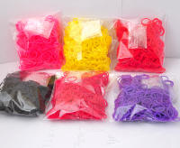 Kit De Hacer Pulseras Arcoíris Con Cinta De Goma Estilo Europeo Oeste Para Tejido De Manualidades DIY Juguetes Para Niños - details 9