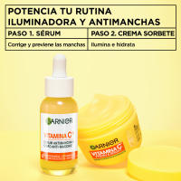 Garnier |   Vitamina C Fresh & Bright Sorbete Hidratante Anti-Manchas Crema 3x85ml - details 1