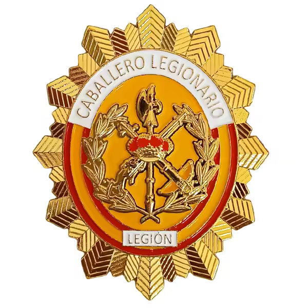 Placa-chapa Caballero Legionario - 1