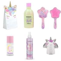 LOTE MARTINELIA UNICORNIO Bruma corporal + Gel de baño + Bálsamo labial + Cepillo pelo + Body mist "Martinelia" y "Deedoo" - details 2