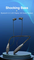 Auriculares Inalámbricos EARDECO Bluetooth 5.3 Con Cuello Estilo Deportivo Impermeables TWS Micrófono Recargable Para Videojuegos Y Música - details 0